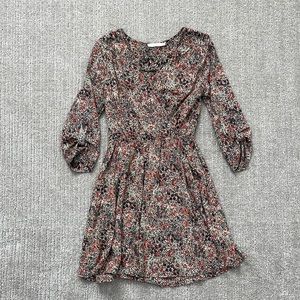 Lush Mini Floral Dress